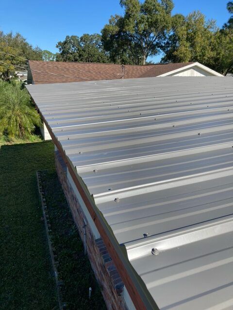 Metal Roofing project 1