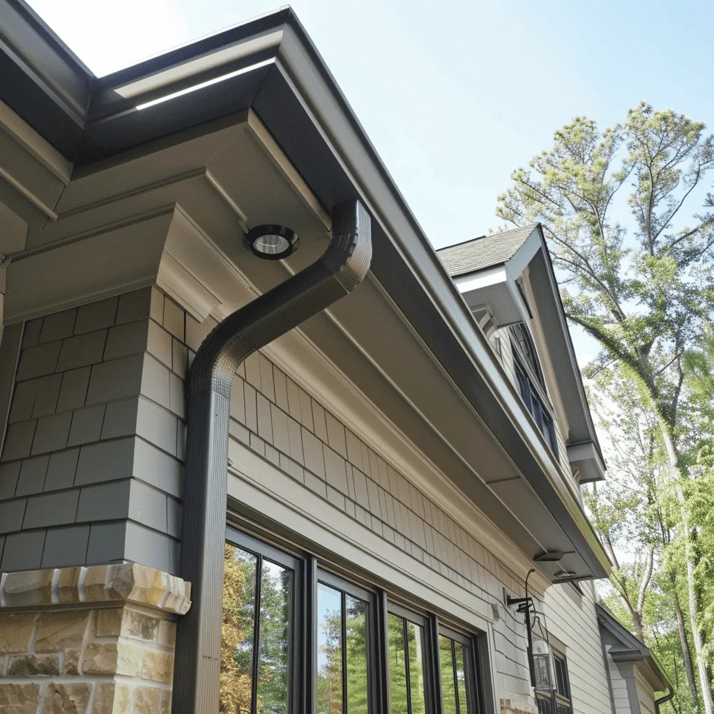 Gutter Systems in Rowlett project 5